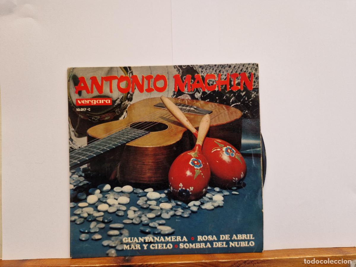 Discos de vinilo: SINGLE. ANTONIO MACHIN. GUANTANAMERA.