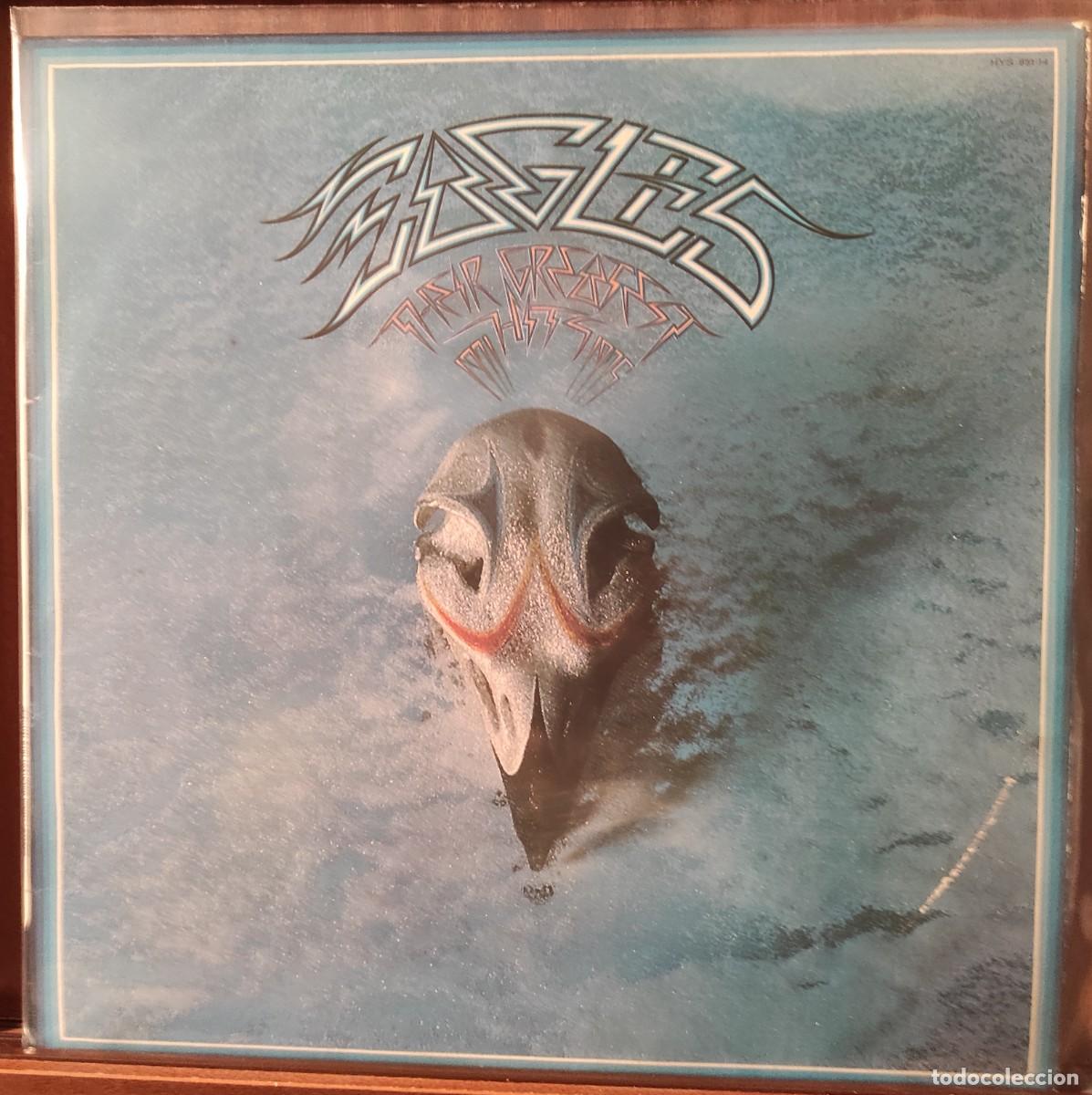 Discos de vinilo: Eagles &lrm;&ndash; Their Greatest Hits 1971-1975 - VINILO EDICION ESPA&Ntilde;OLA 1976 SELLO ASYLUM RECORDS