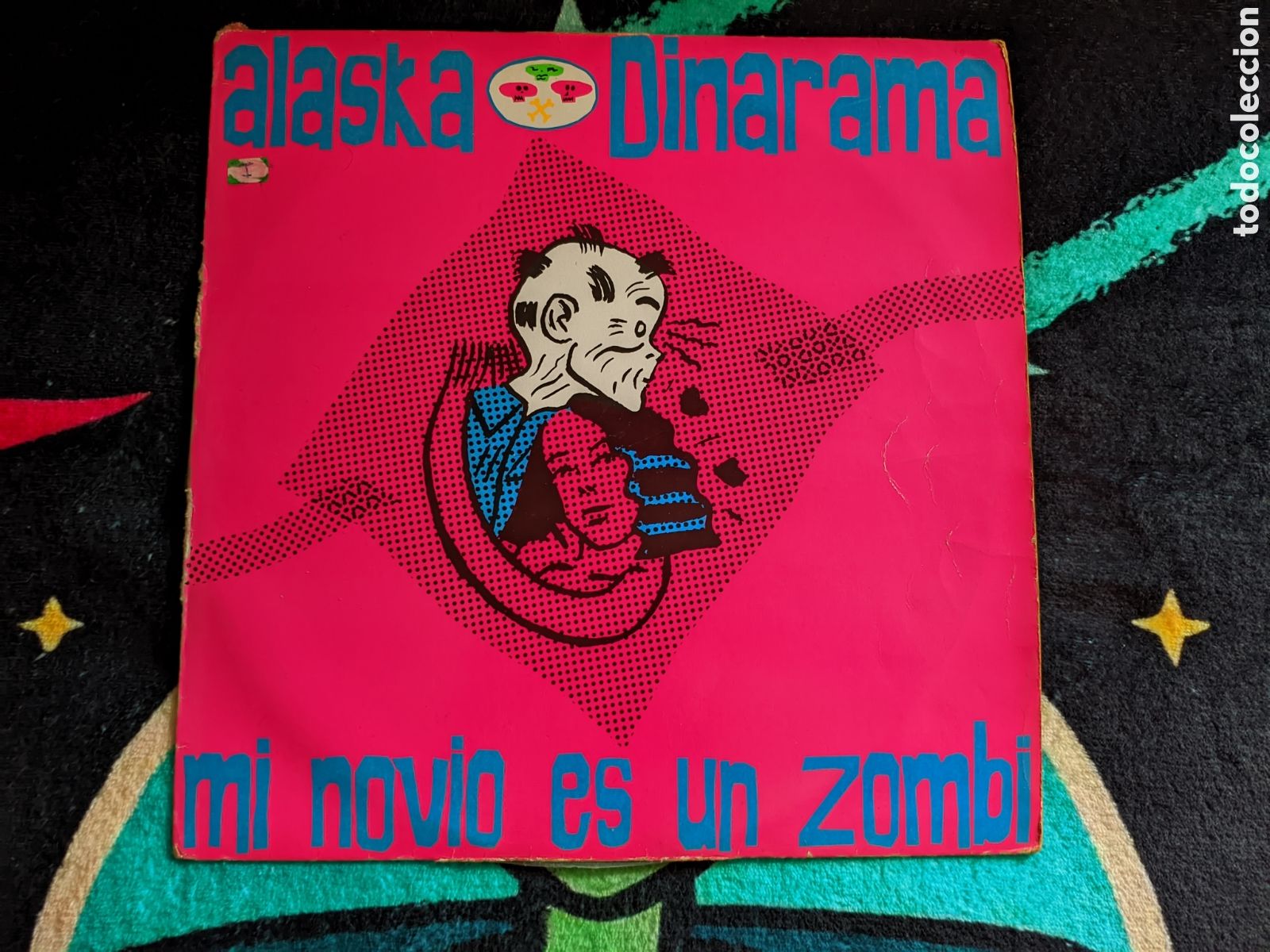 Discos de vinilo: // Alaska Y Dinarama - Mi Novio Es Un Zombi - Maxi Hispavox Espa&ntilde;a 1989