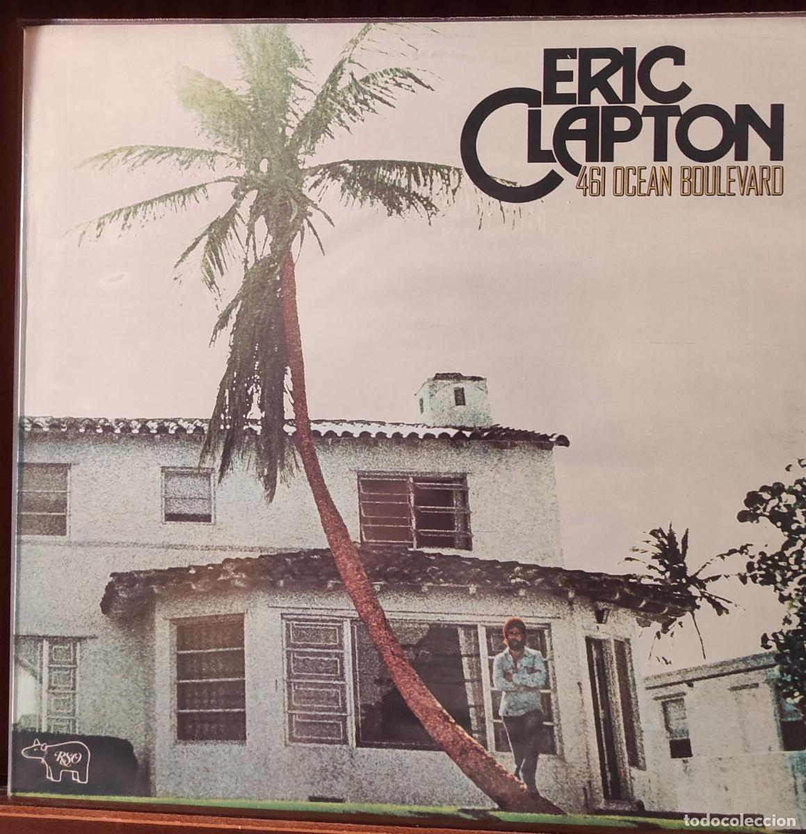 Discos de vinilo: Eric Clapton &lrm;&ndash; 461 Ocean Boulevard - VINILO EDICION ESPA&Ntilde;OLA SELLO RSO 1974
