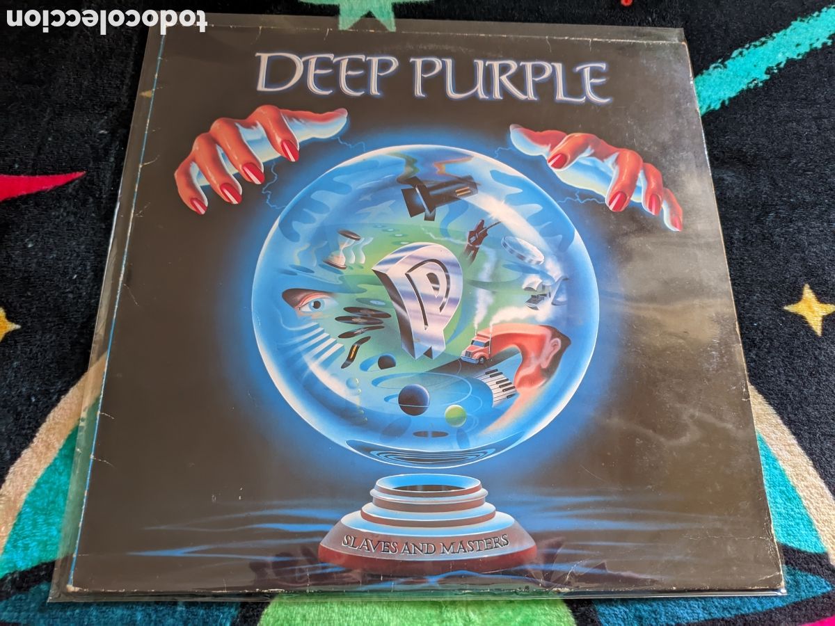 Discos de vinilo: // Deep Purple &ndash; Slaves And Masters - RCA Germany 1990