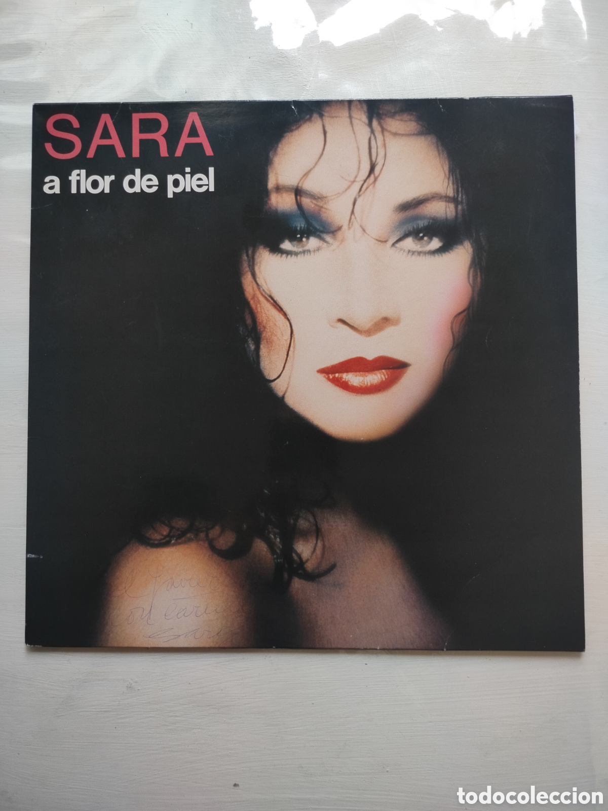 Discos de vinilo: Firmado Sara Montiel LP - Foto 1