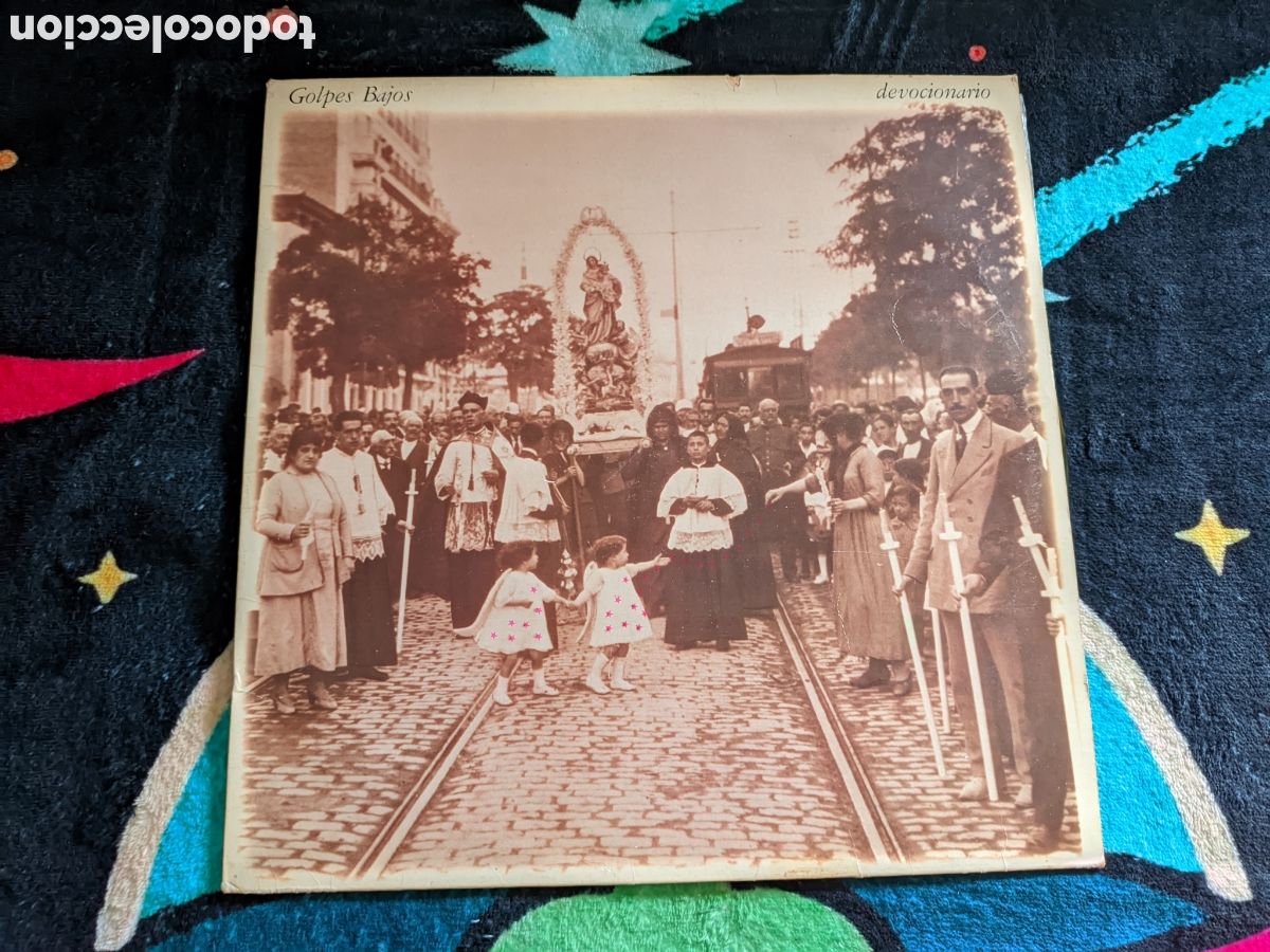 Discos de vinilo: // Golpes Bajos - Devocionario - Nuevos Medios Espa&ntilde;a 1985