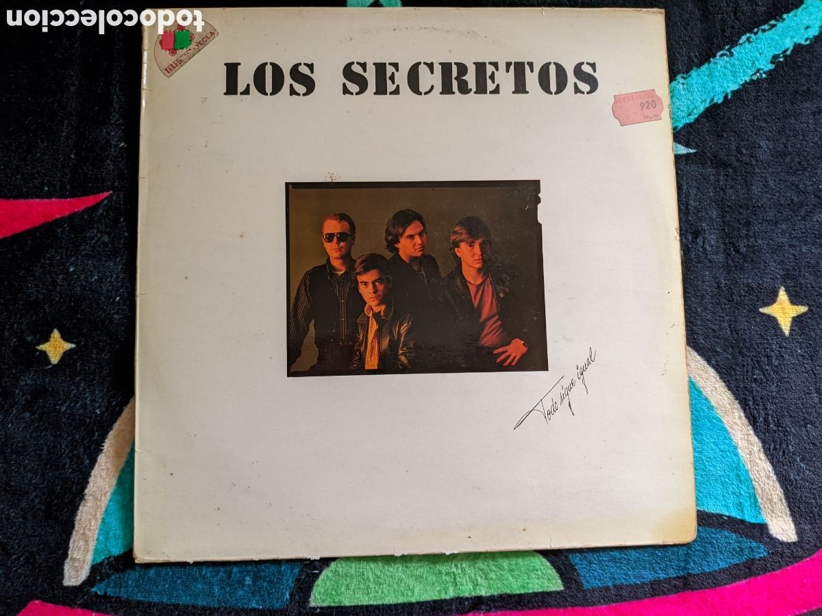 Discos de vinilo: // Los Secretos - Todo sigue igual - Polydor Espa&ntilde;a 1982