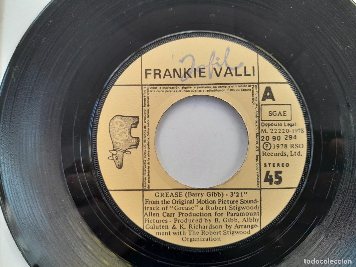 Discos de vinilo: FRANKIE VALLI CANTA GREASE - Foto 2