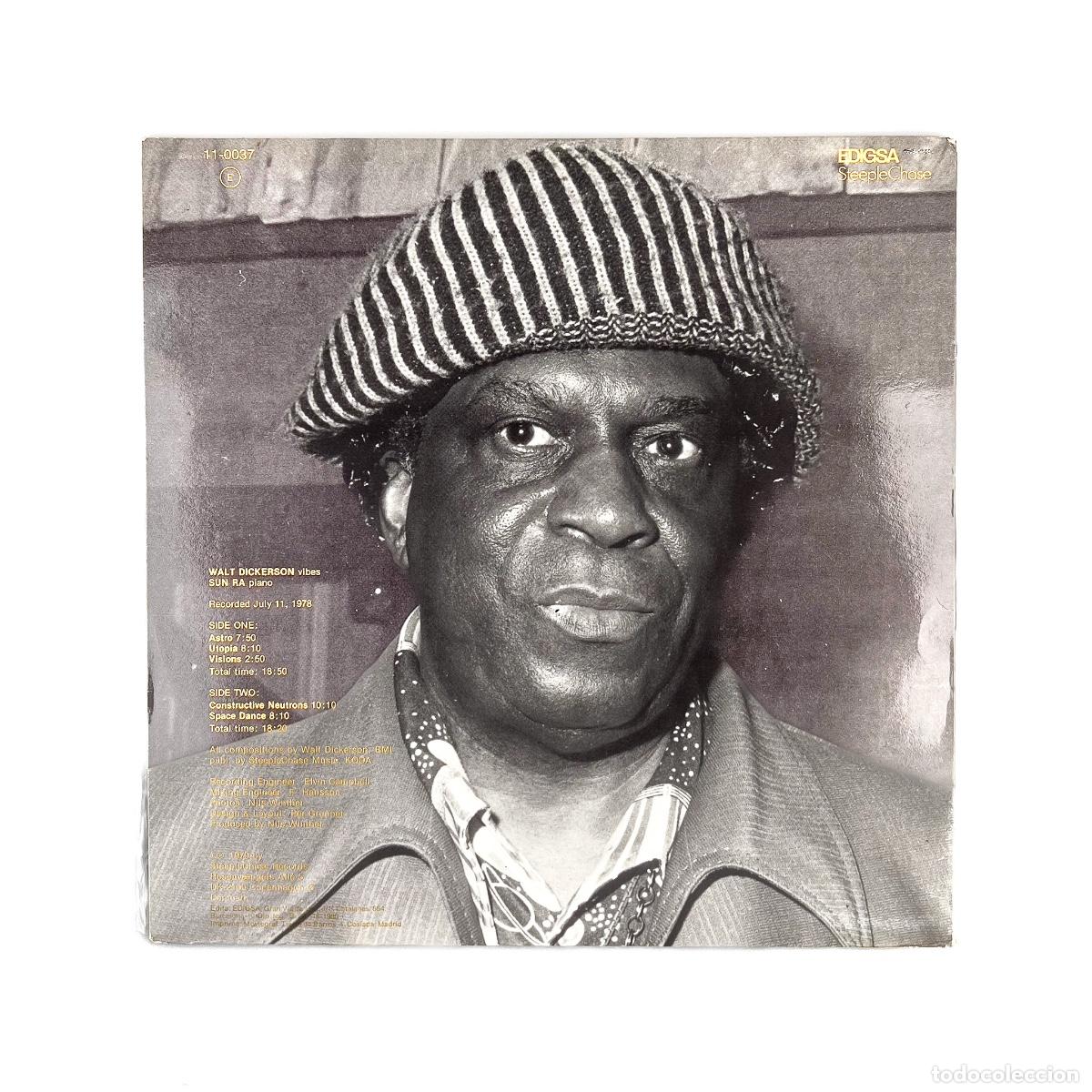Discos de vinilo: LP. Walt Dickerson & Sun Ra. Visions - Foto 2
