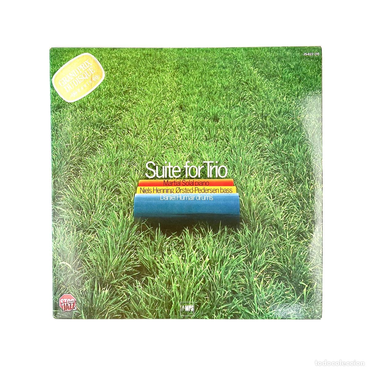 Disques de vinyle: LP. Martial Solal, Niels-Henning &Oslash;rsted Pedersen, Daniel Humair. Suite For Trio