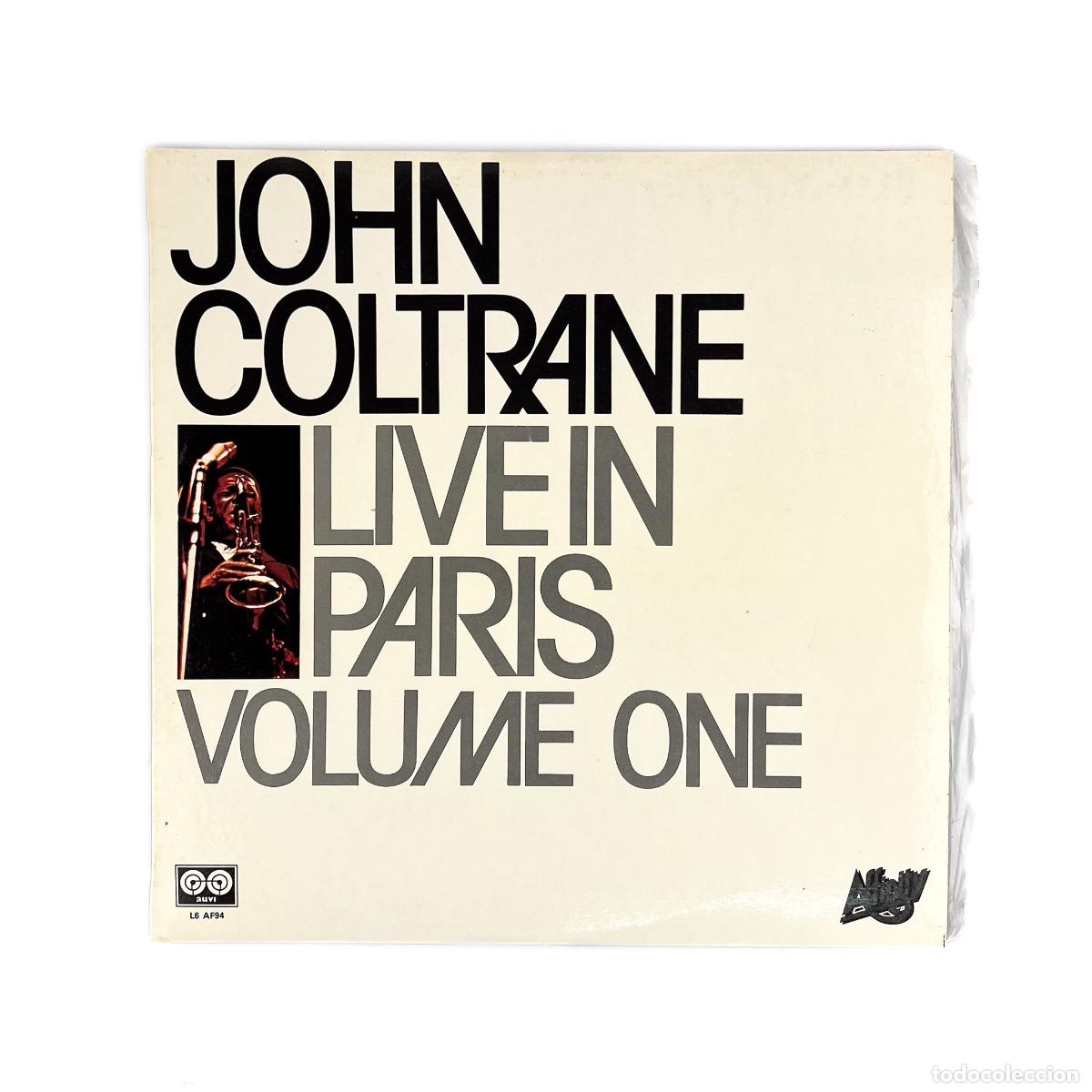 Disques de vinyle: LP. John Coltrane. Live In Paris Volume One