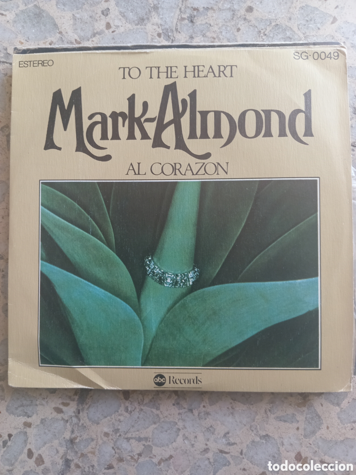 Discos de vinilo: SGL MARK ALMOND AL CORAZON 1976 - Foto 1