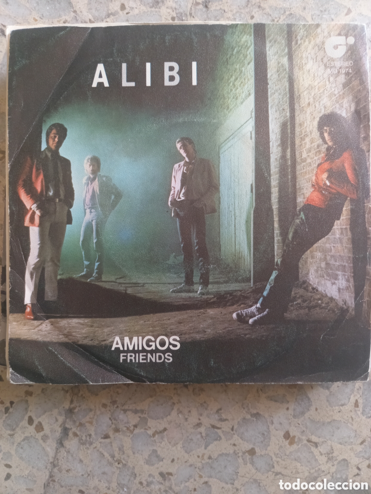 Discos de vinilo: SGL ALIBI AMIGOS FRIENDS 1980 PROMO