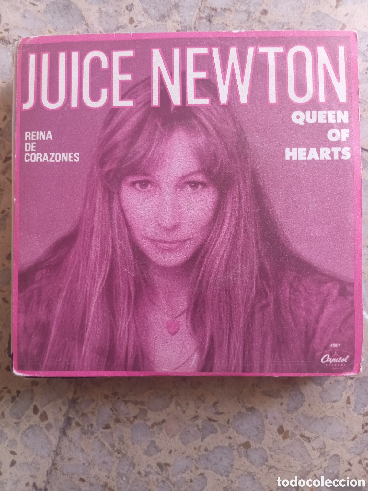 Discos de vinilo: SGL JUICE NEWTON QUEEN OF HEARTS 1981 PROMO