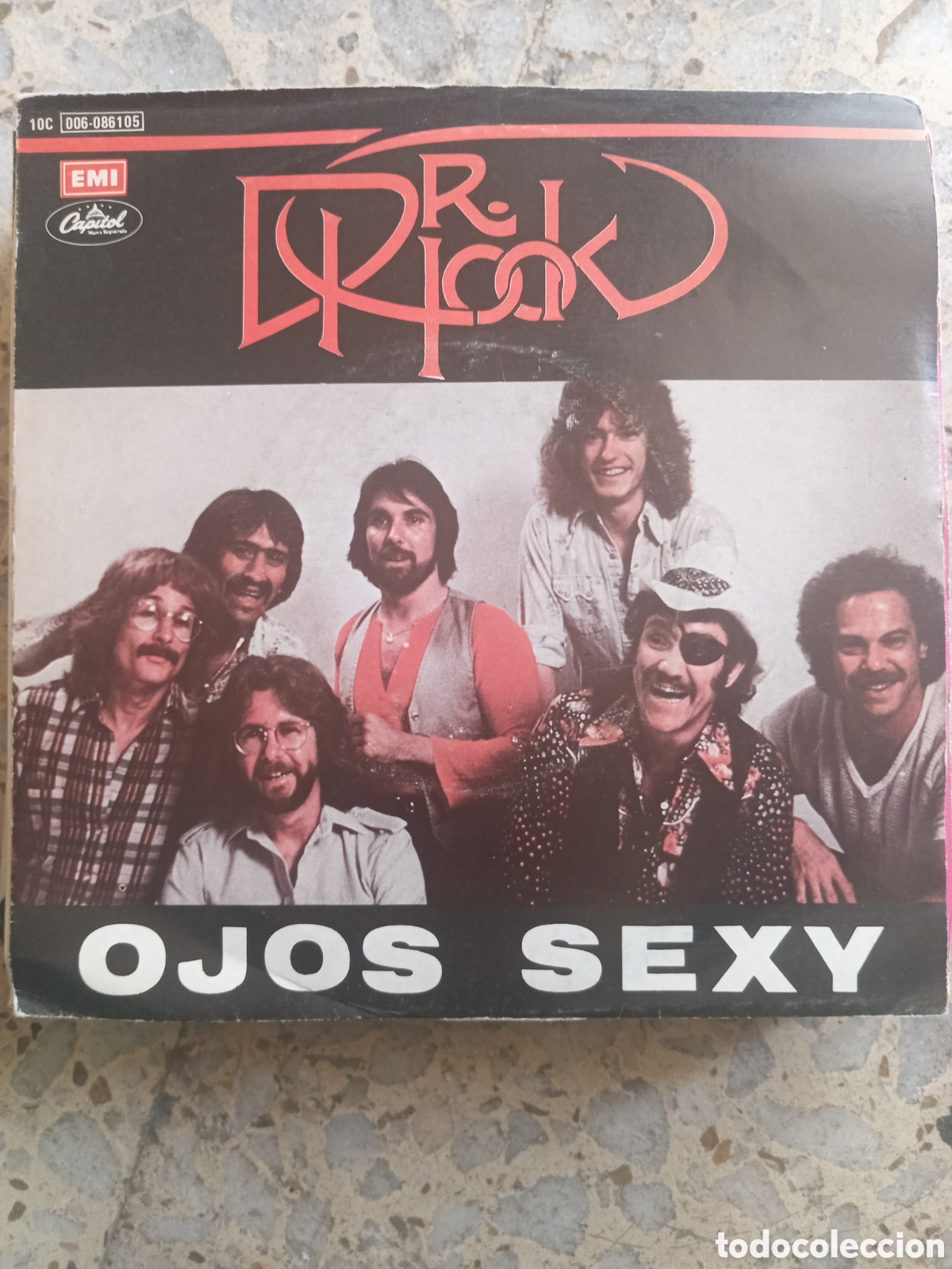 Discos de vinilo: SGL DR HOOK OJOS SEXY 1980 PROMO