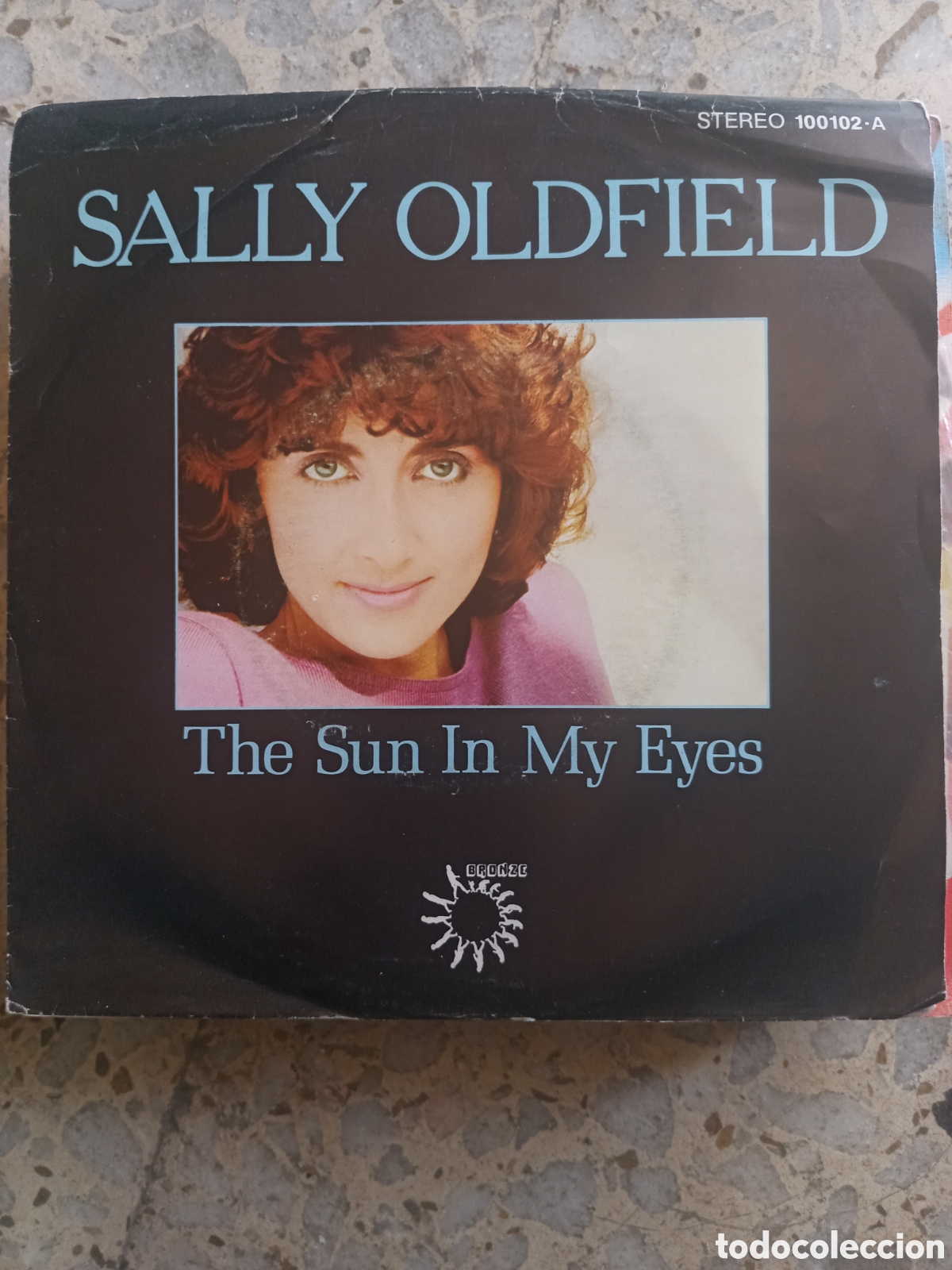 Vinyl records: SGL SALLY OLDFIELD THE SUN IN MY EYES 1979