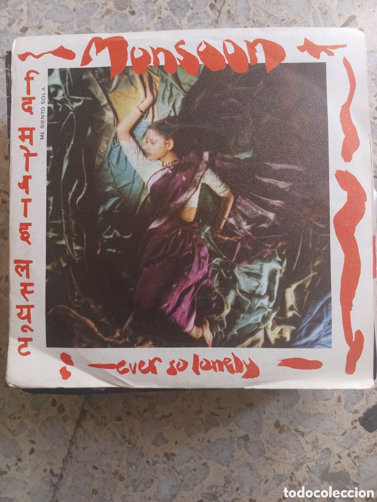 Discos de vinilo: SGL MONSOON EVER SO LONELY ME SIENTO SOLA 1982