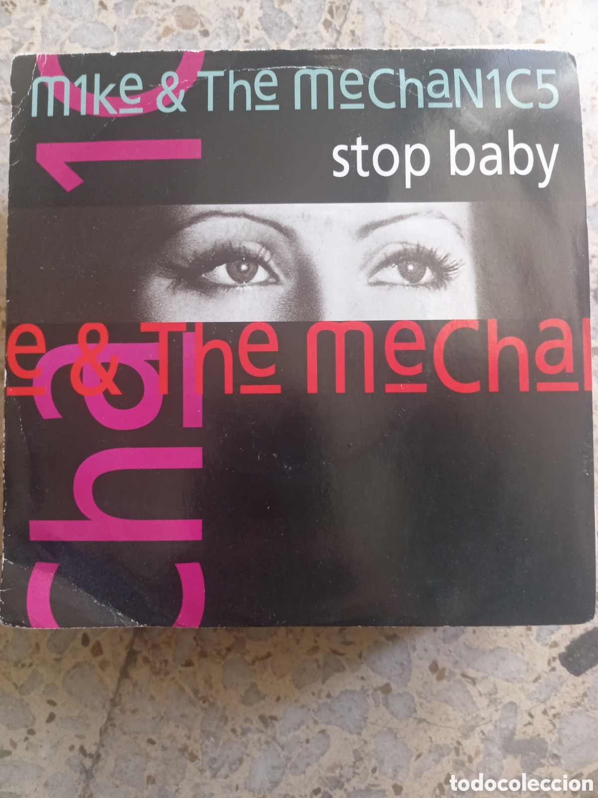 Discos de vinilo: SGL MIKE & THE MECHANICS STOP BABY 1991 UK