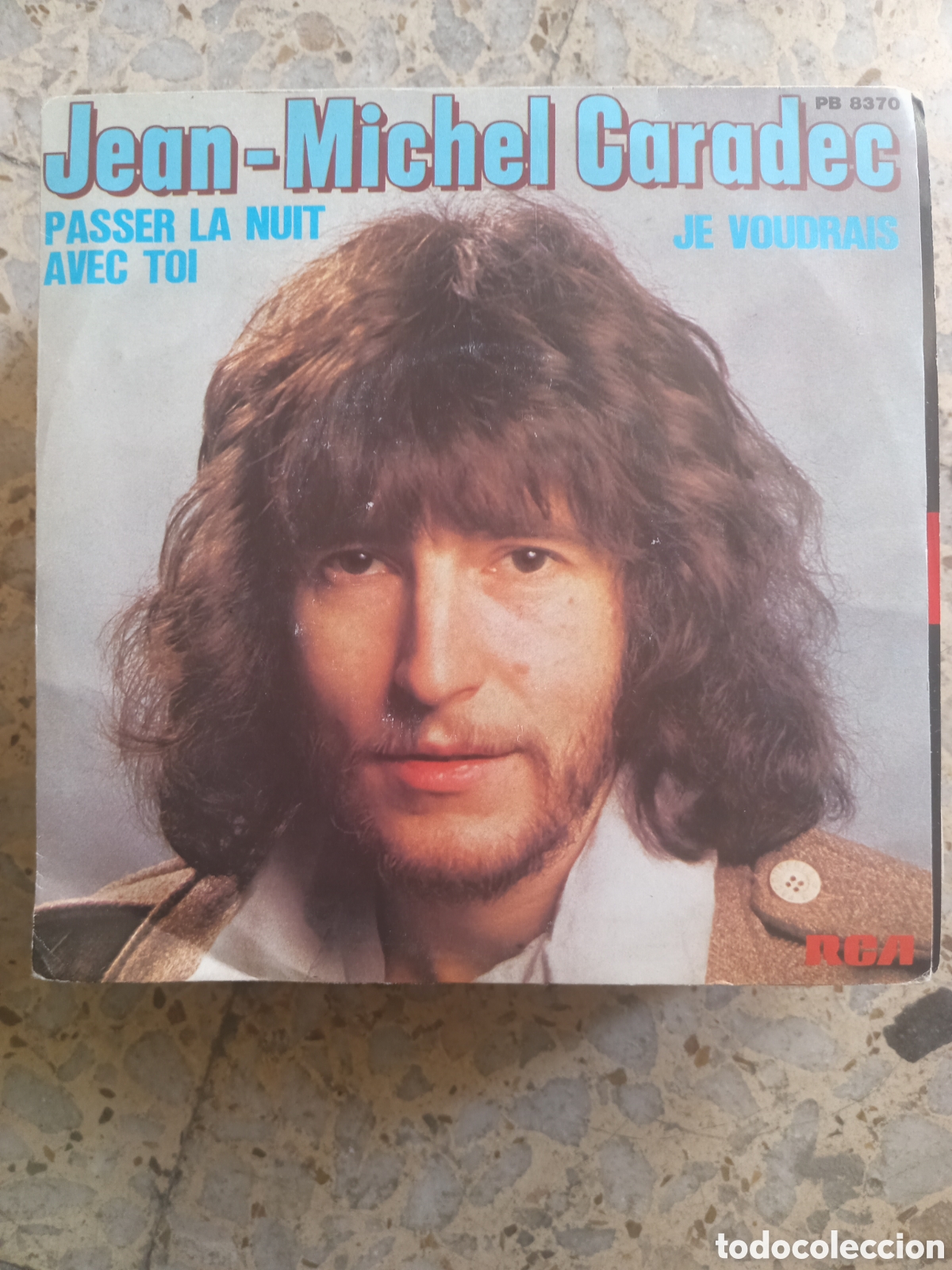 Discos de vinilo: SGL JEAN MICHEL CARADEC PASSER LA NUIT AVEC TOI 1979 FRANCIA