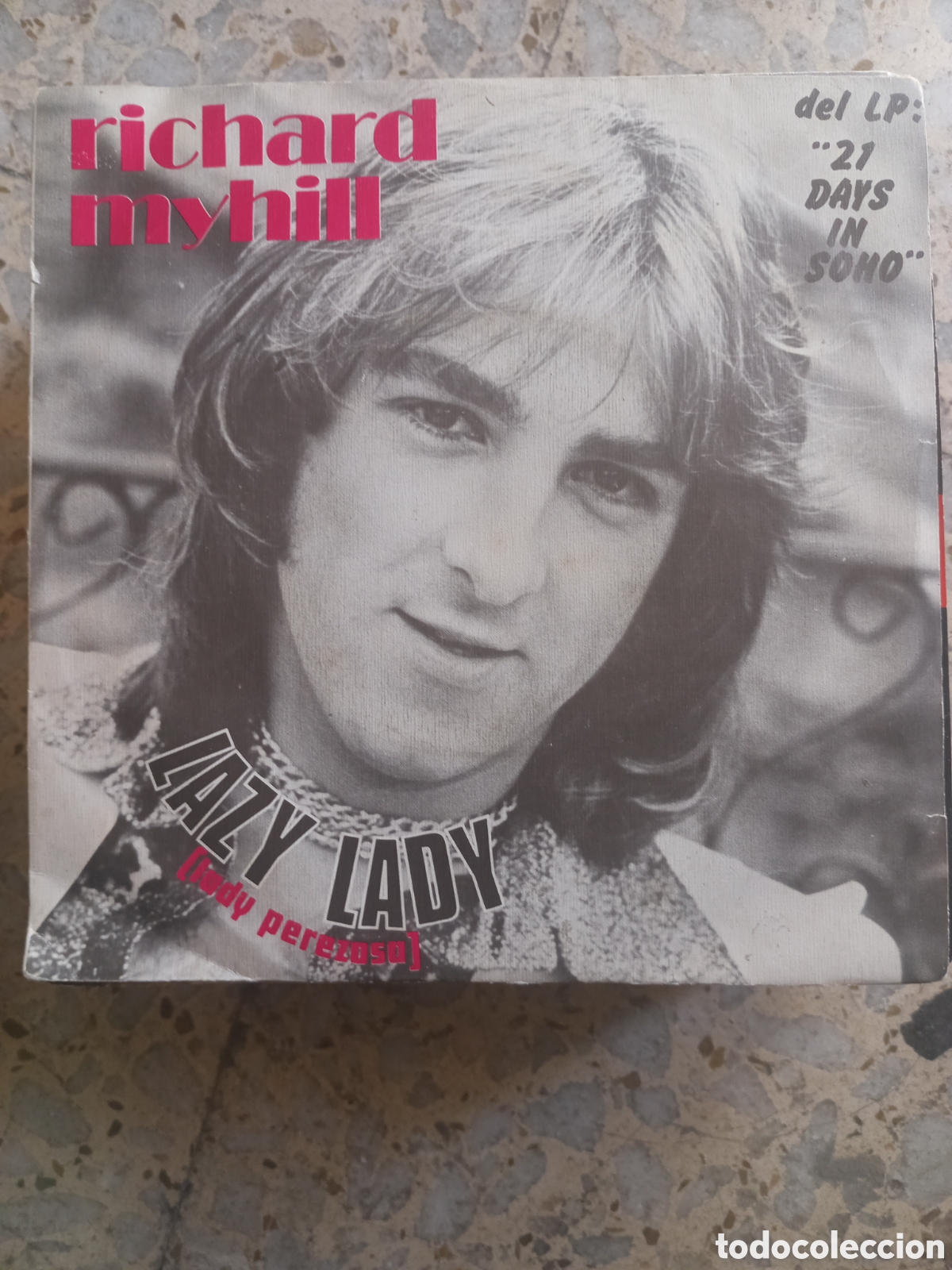 Discos de vinilo: SGL RICHARD MYHILL LAZY LADY 1976 PROMO