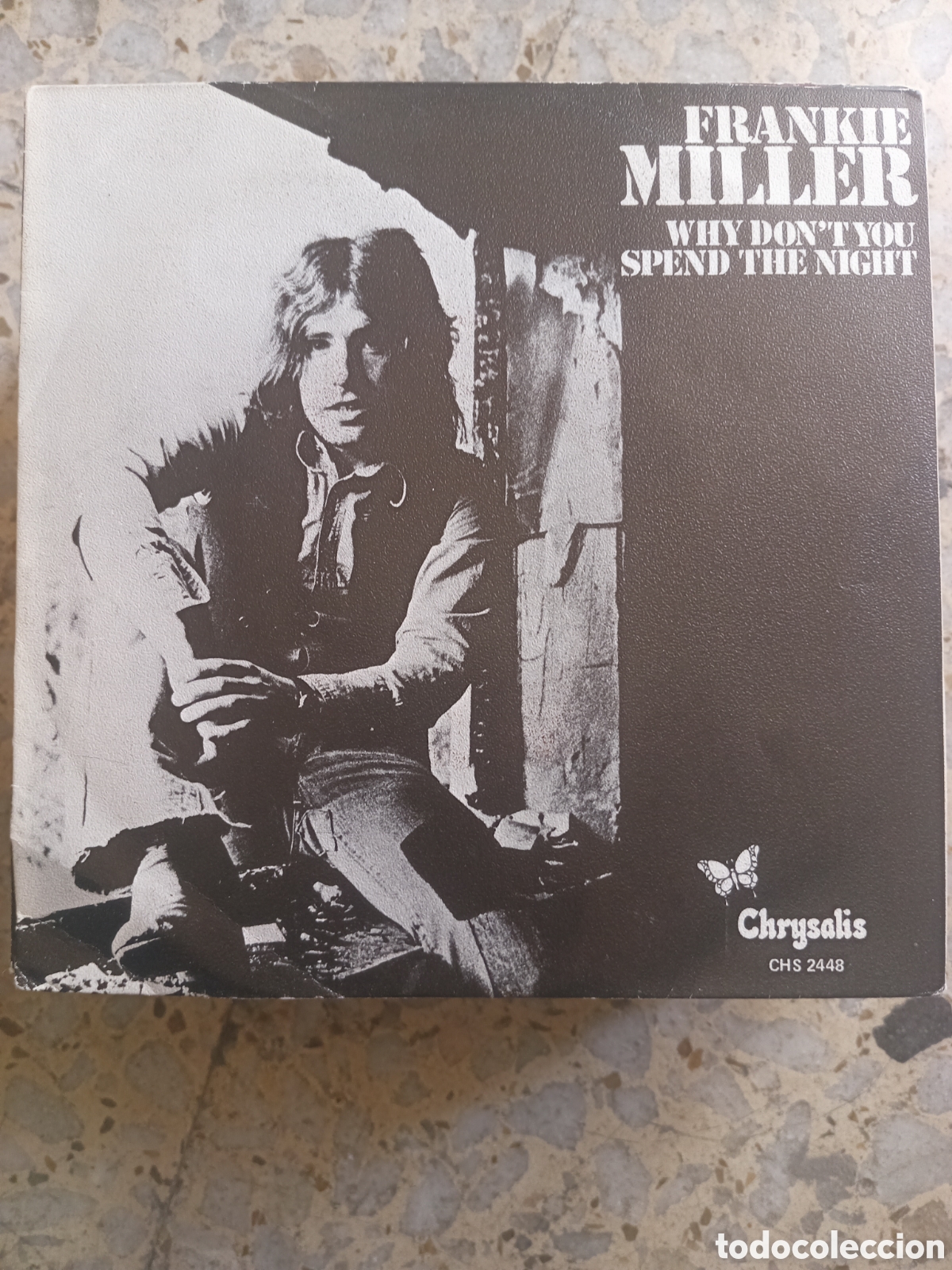 Discos de vinilo: SGL FRANKIE MILLER WHY DON&acute;T YOU SPEND THE NIGHT 1980 PROMO