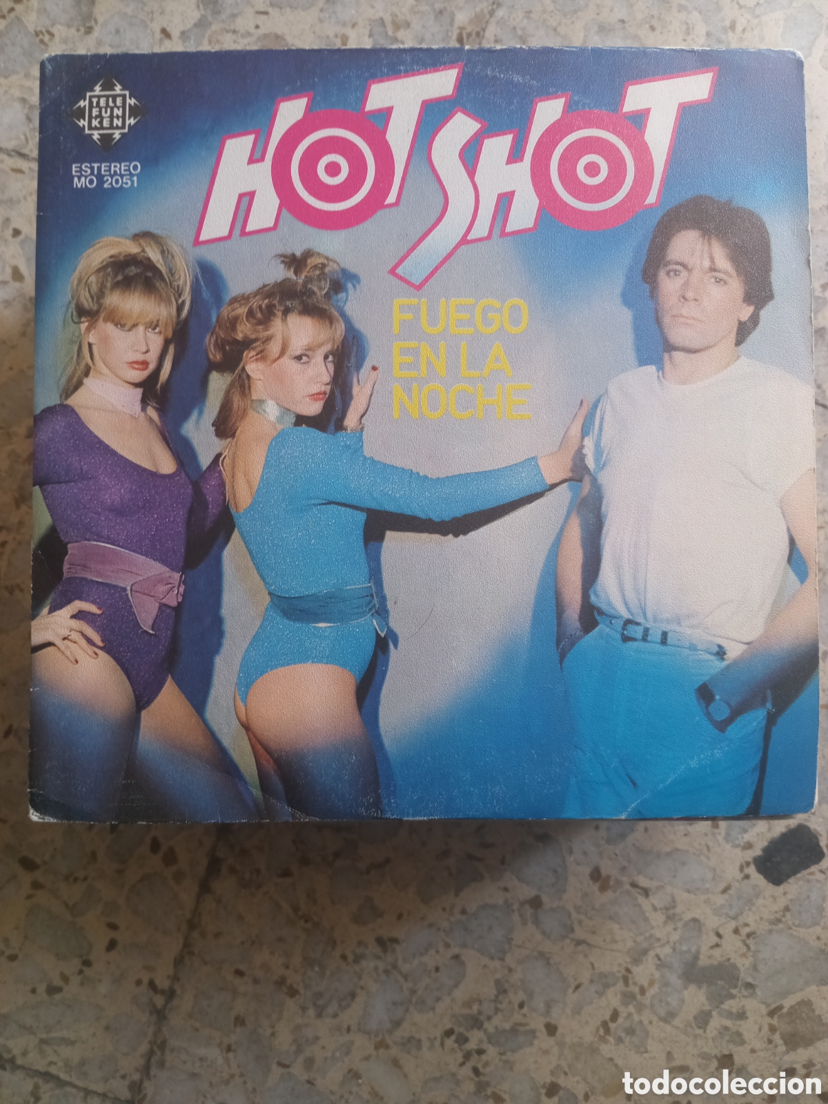 Discos de vinilo: SGL HOT SHOT FUEGO EN LA NOCHE 1981 PROMO