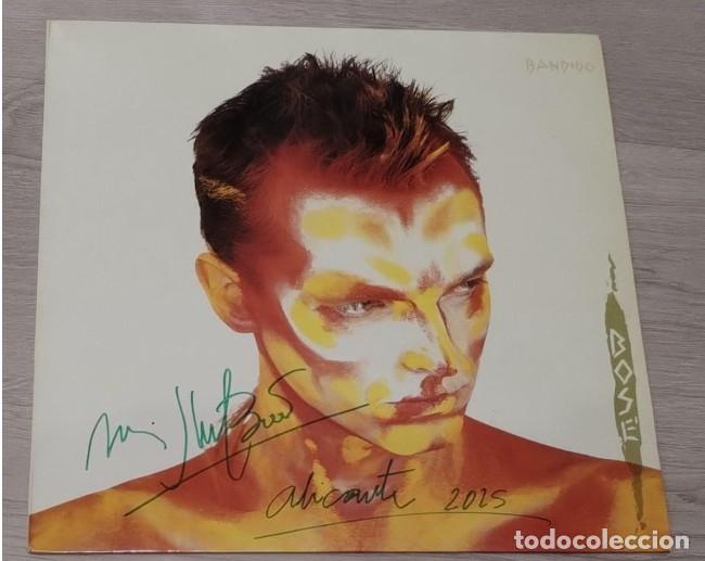 Discos de vinilo: Miguel Bos&eacute;. Bandido. Vinilo LP &iexcl;FIRMADO!