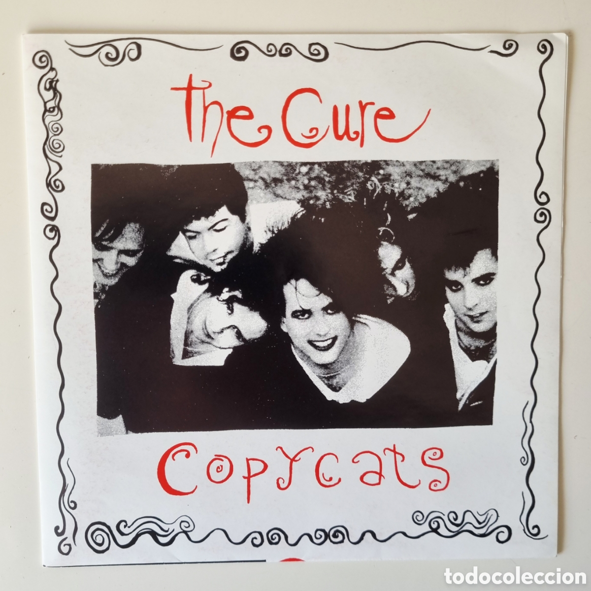 Discos de vinilo: The Cure. Copycats. Vinilo 7&rdquo;. Ed. Limitada. Bootleg. Raro