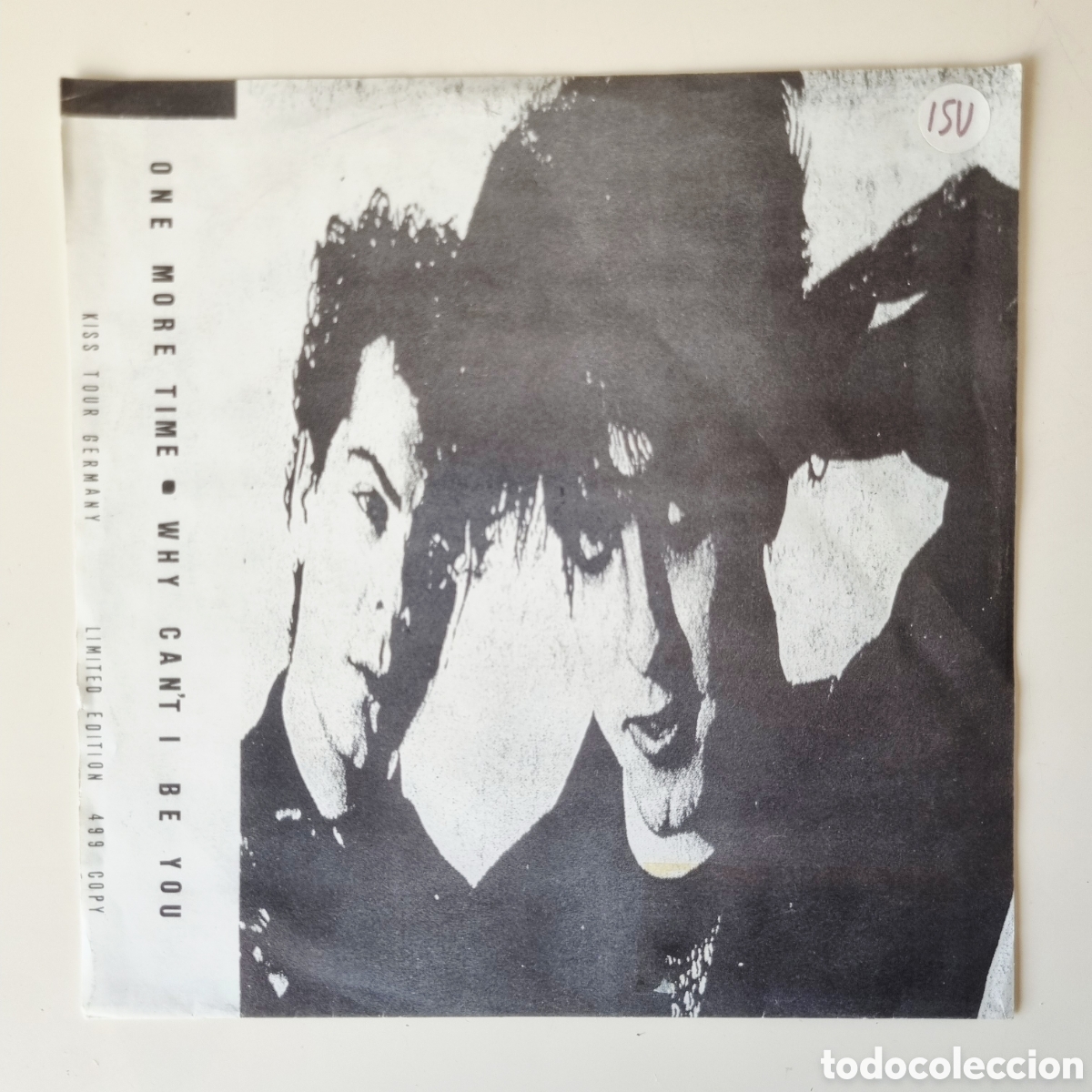 Discos de vinilo: The Cure. One more time / Why can't I be you. Vinilo 7&rdquo;. Bootleg. Rareza.