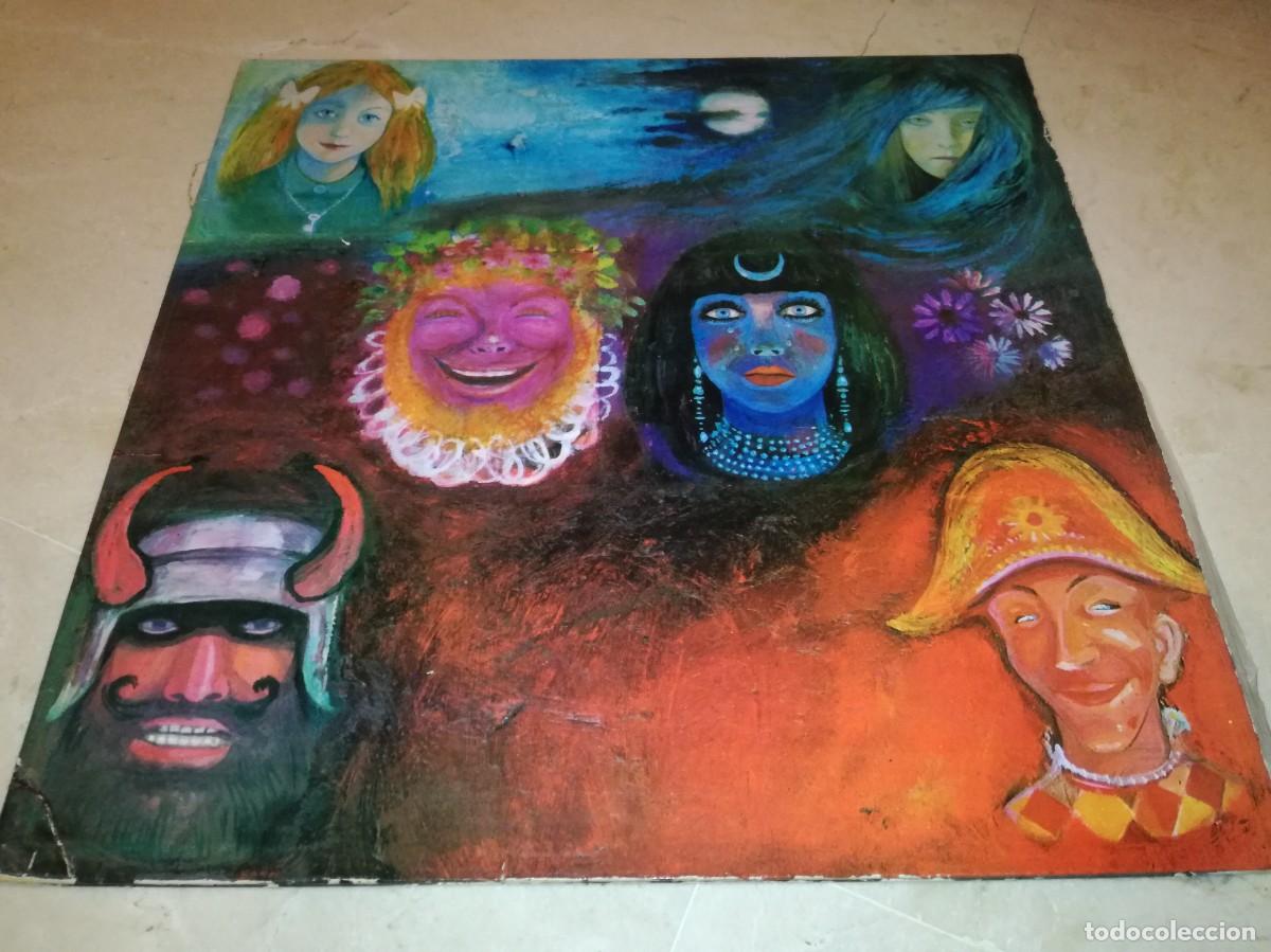 Discos de vinilo: KING CRIMSON-IN THE WAKE OF POSEIDON-SU SEGUNDO LP-GATEFOLD-EDICI&Oacute;N ESPA&Ntilde;OLA