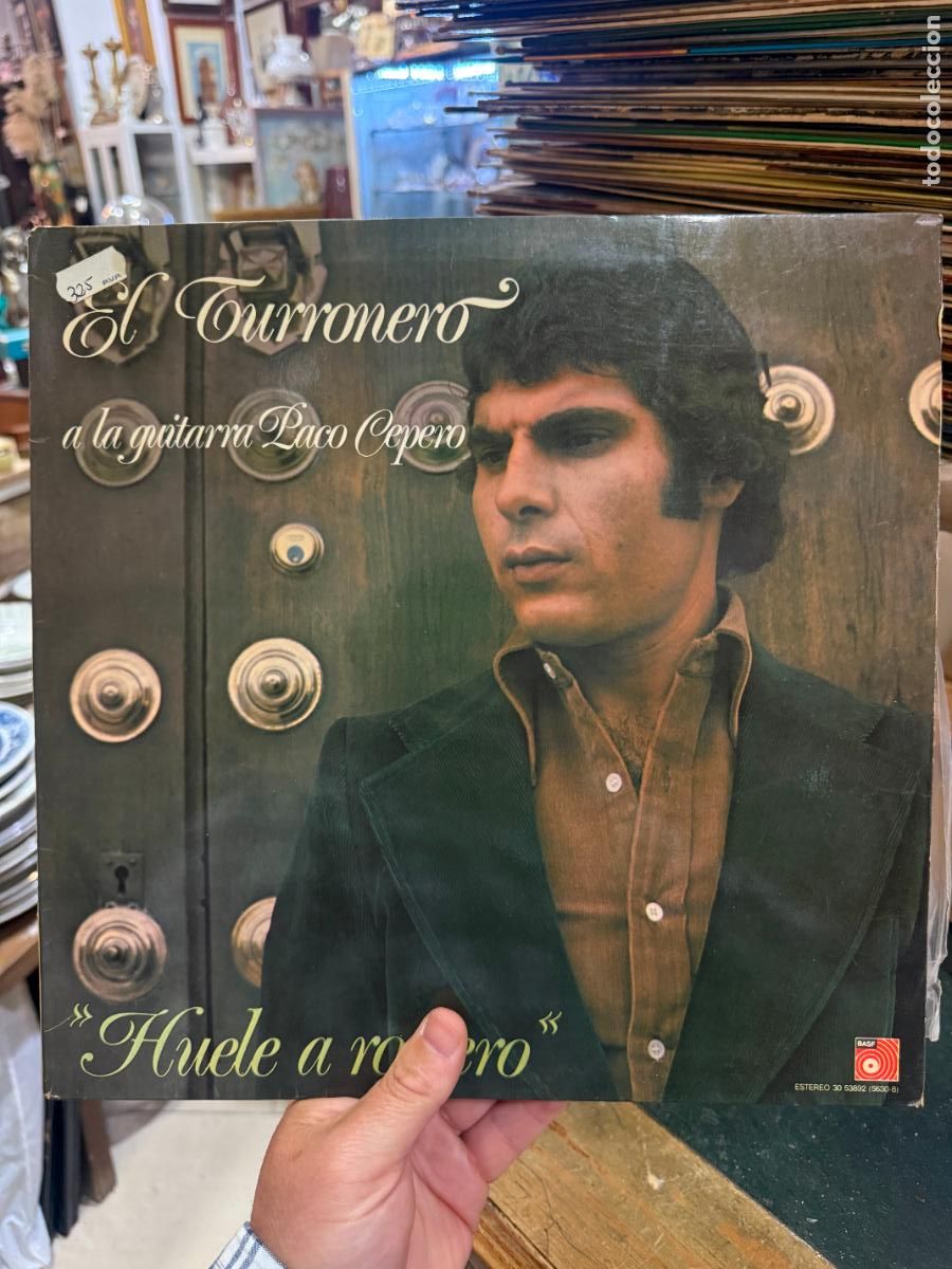 Discos de vinilo: LP EL TURRONERO - HUELE A ROMERO