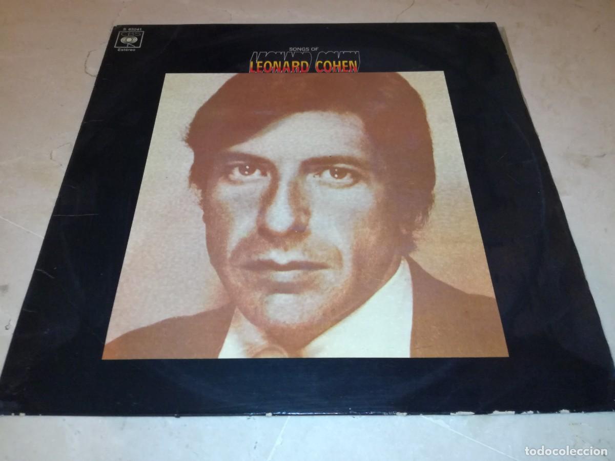 Discos de vinilo: LEONARD COHEN-CANCIONES DE LEONARD COHEN-SU PRIMER LP-PRIMERA EDIC&Oacute;N ESPA&Ntilde;OLA 1971