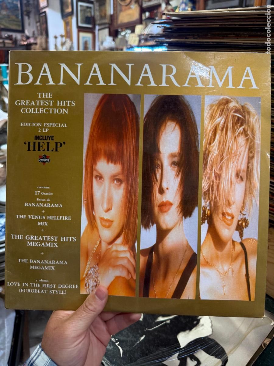Discos de vinilo: LP BANANARAMA - THE GREATEST HITS COLLECTION
