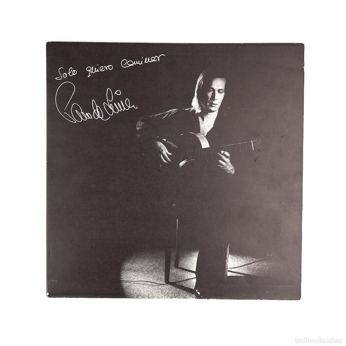 Vinyl-Schallplatten: LP. Paco De Luc&iacute;a. Solo Quiero Caminar