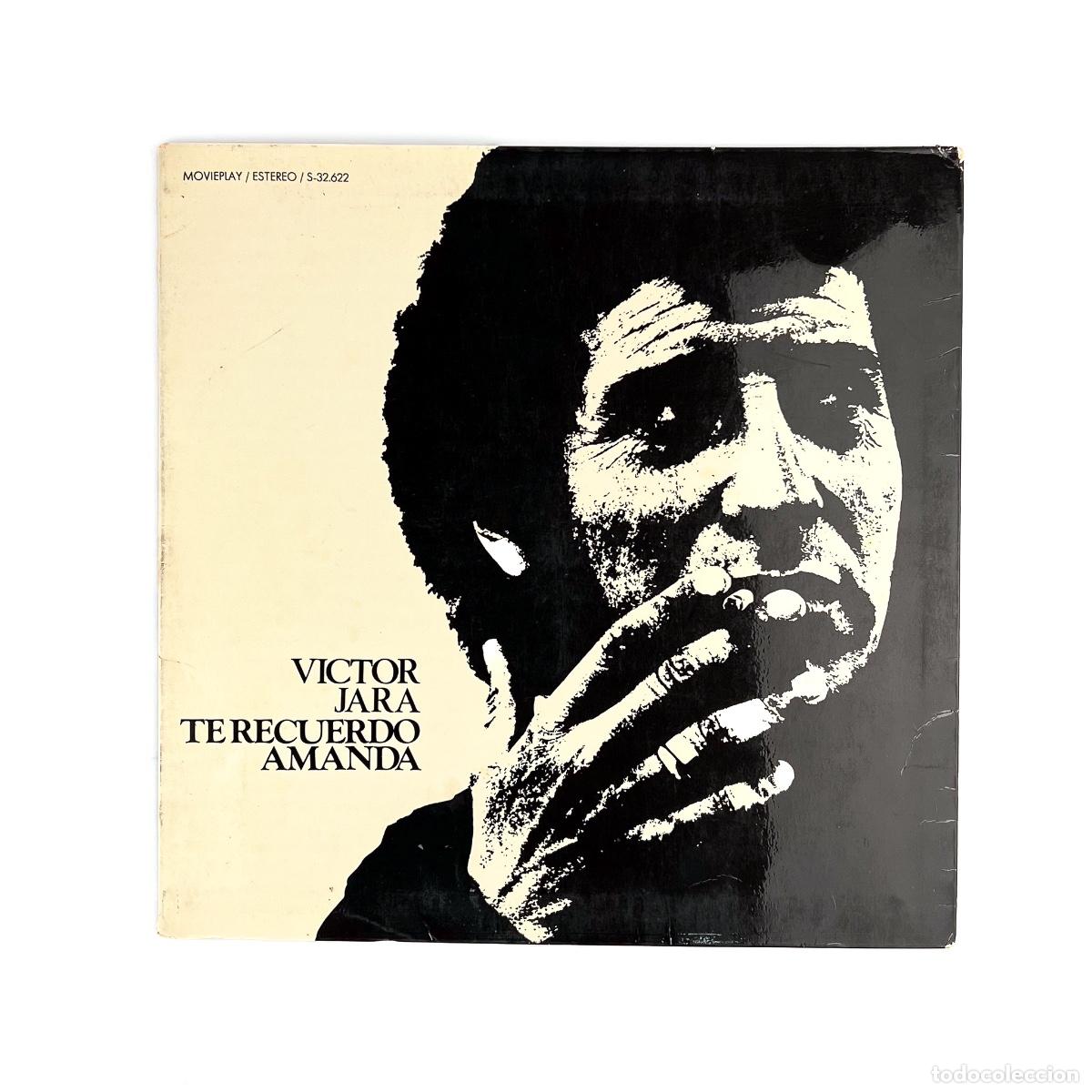 Discos de vinilo: LP. Victor Jara. Te Recuerdo Amanda