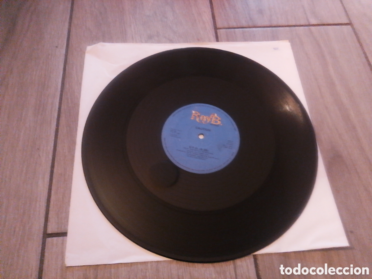 Discos de vinilo: CAUTION - LET IT IN ROCK - MAXI - UK - ROY B. RECORDS - S&Oacute;LO VINILO - PLS 107 - L -