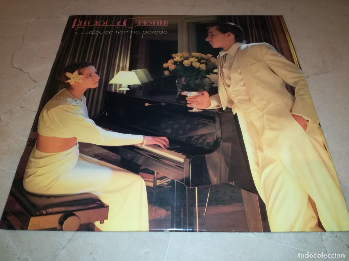 Discos de vinilo: ALFONSO Y CRISTINA-CUALQUIER TIEMPO PASADO-ORIGINAL 1980