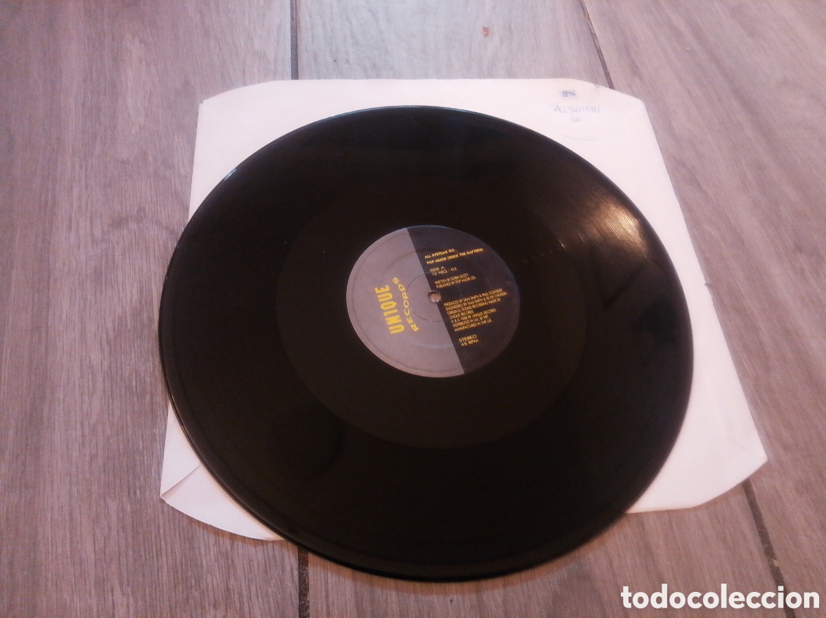 Discos de vinilo: ALL SISTERS GO - POP MUZIK - MAXI - UK - UNIQUE RECORDS - S&Oacute;LO VINILO - PLS 896 - L -