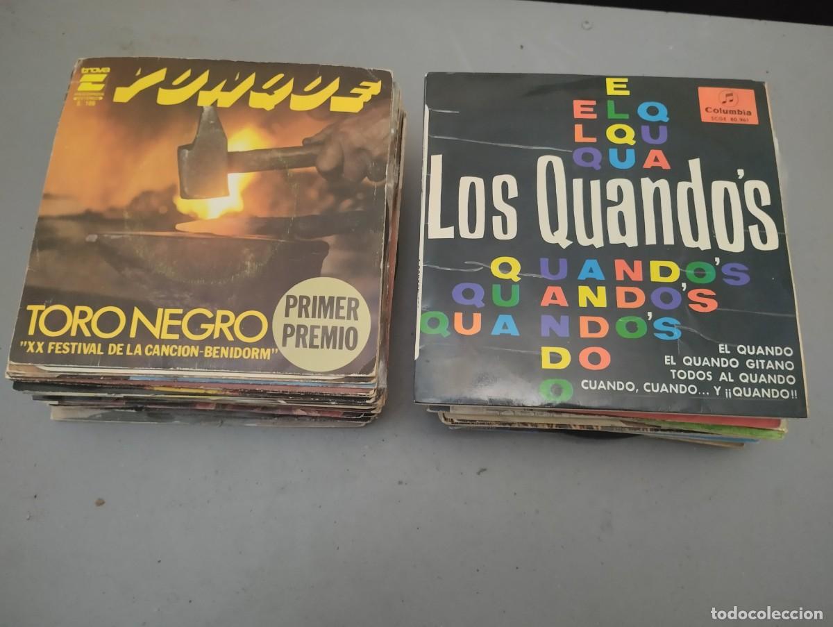 Discos de vinilo: Lote de 104 singles y Ep's Espa&ntilde;oles Excelente estado