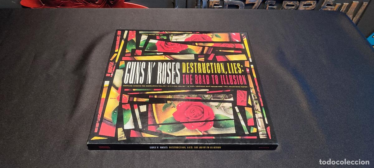 Discos de vinilo: Guns n'roses destruction, lies box limited edition muy buen estado