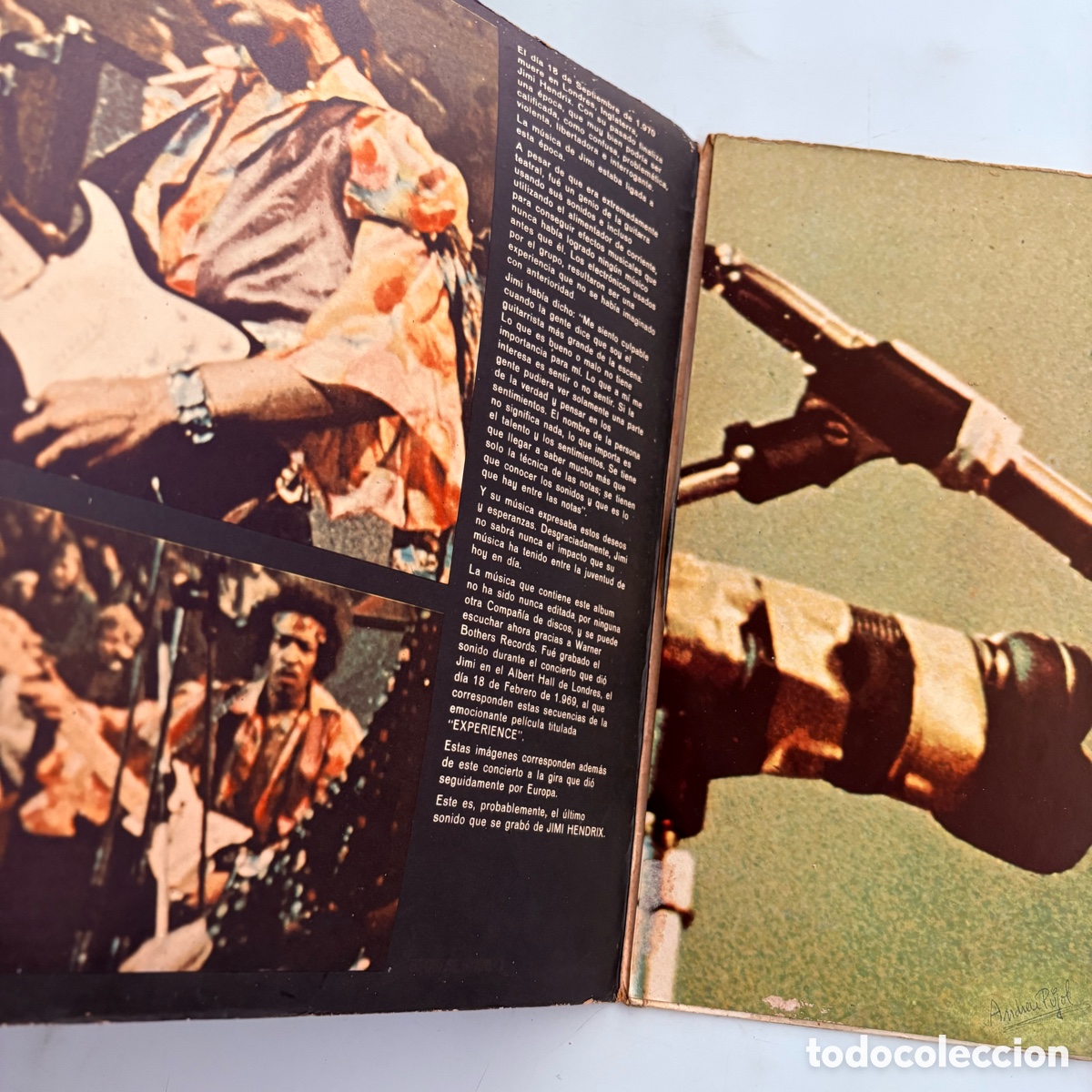 Discos de vinilo: LP Jimi Hendrix With Noel Redding And Mitch Mitchell &lrm;&ndash; Experience - Foto 2