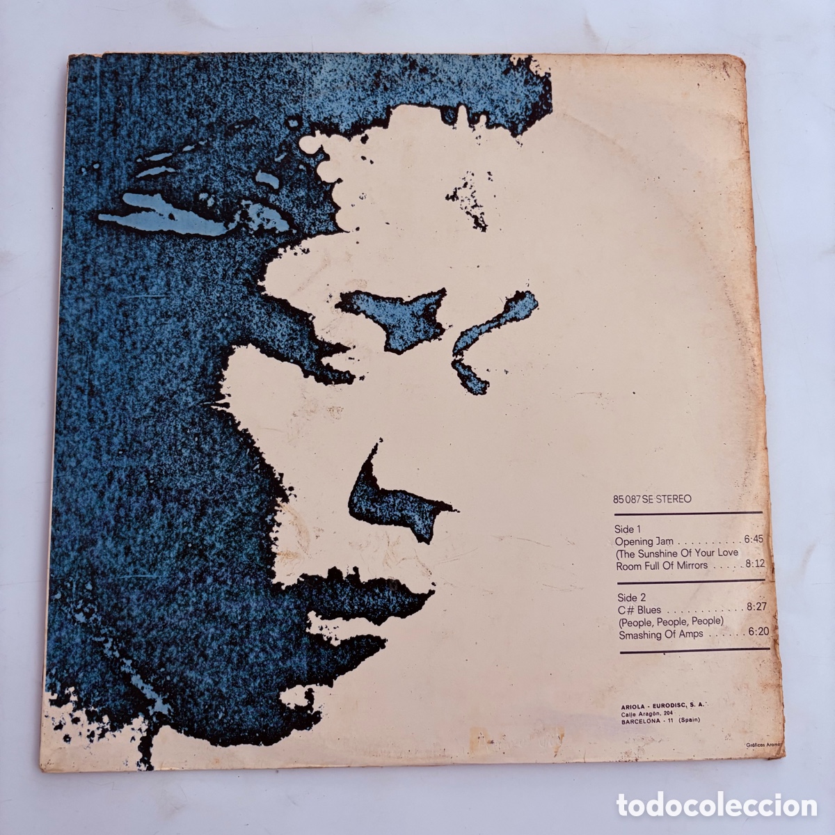 Discos de vinilo: LP Jimi Hendrix With Noel Redding And Mitch Mitchell &lrm;&ndash; Experience - Foto 4