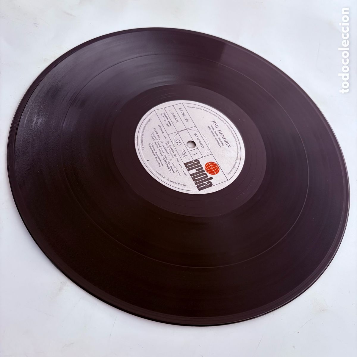 Discos de vinilo: LP Jimi Hendrix With Noel Redding And Mitch Mitchell &lrm;&ndash; Experience - Foto 5