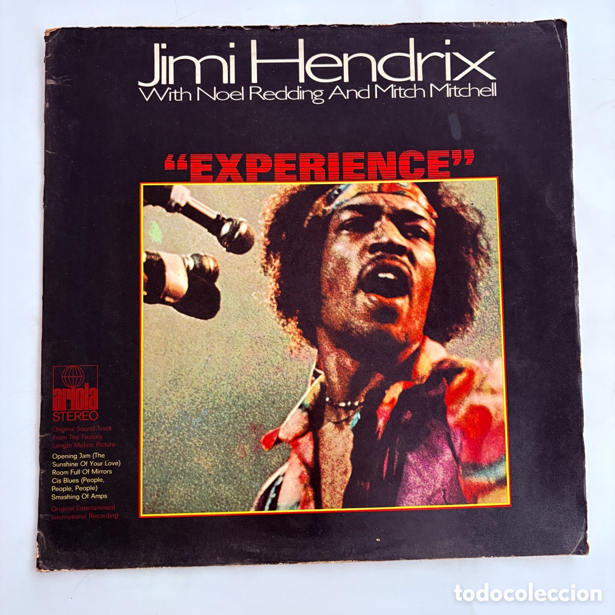 Discos de vinilo: LP Jimi Hendrix With Noel Redding And Mitch Mitchell &lrm;&ndash; Experience - Foto 1