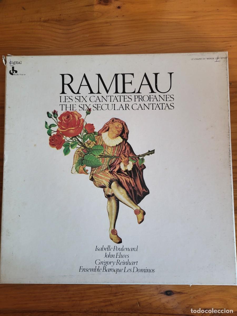 Discos de vinilo: RAMEAU LES SIX CANTATES PROFANES. THE SIX SECULAR CANTATAS - Foto 1