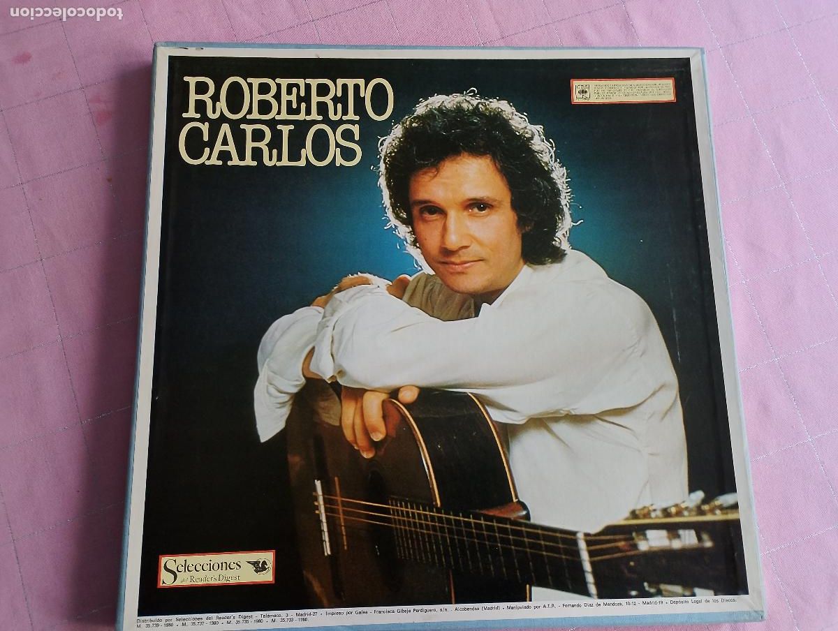 Discos de vinilo: roberto carlos caja, 4lps - Foto 2