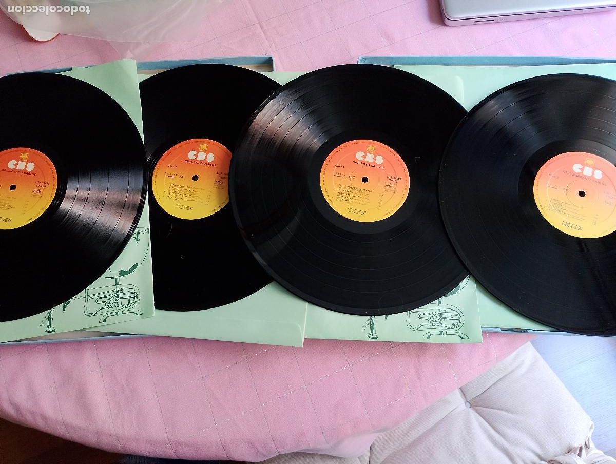 Discos de vinilo: roberto carlos caja, 4lps - Foto 3
