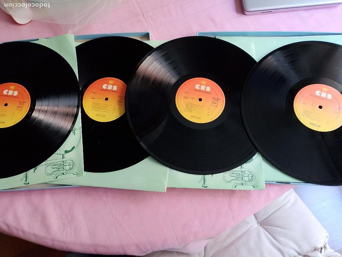 Discos de vinilo: roberto carlos caja, 4lps - Foto 4