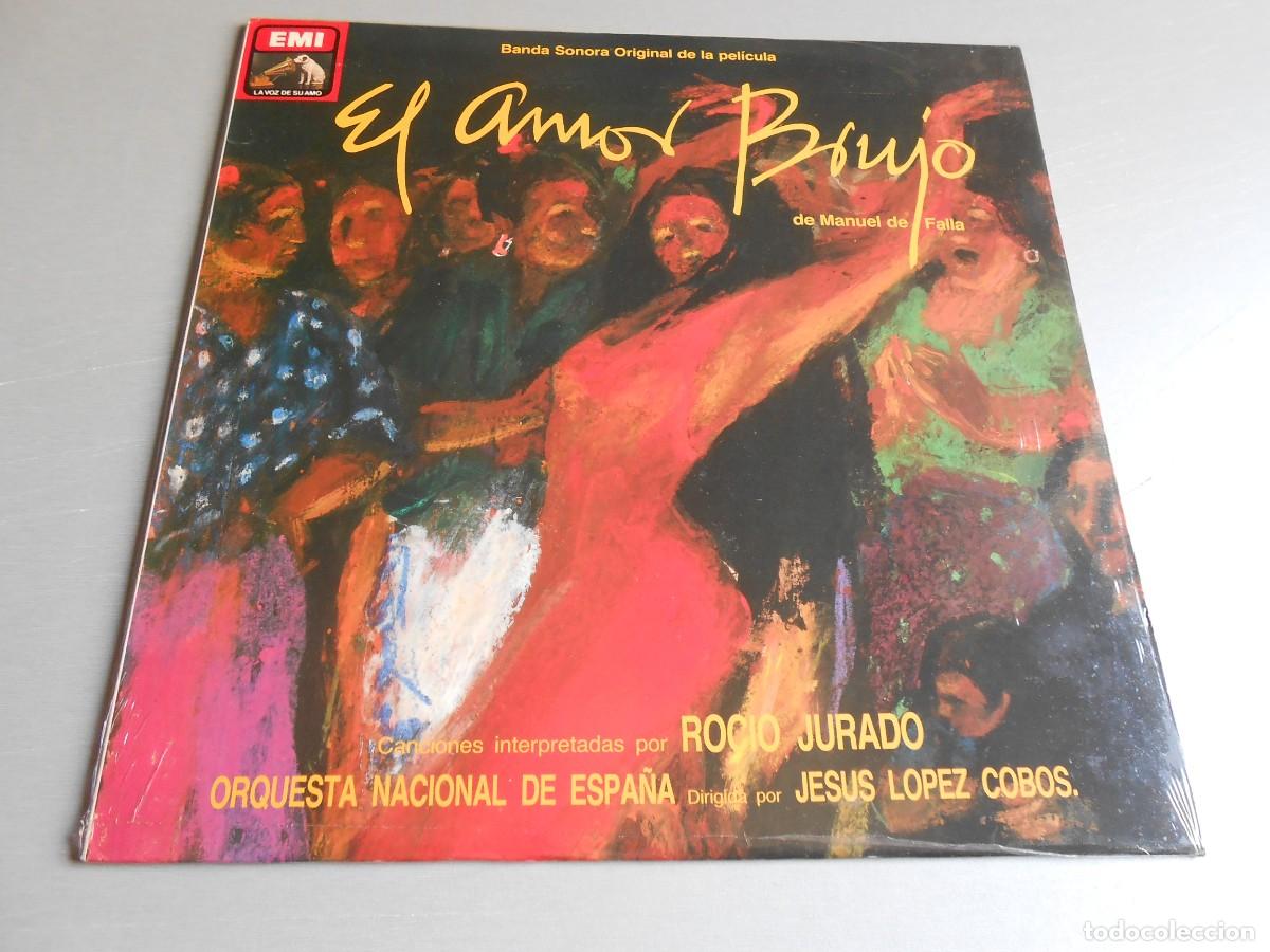 Discos de vinilo: EL AMOR BRUJO -Banda Sonora Original-, LP, INTRODUCCION + 18 A&Ntilde;O 1986, LA VOZ DE SU AMO, 056-2704161