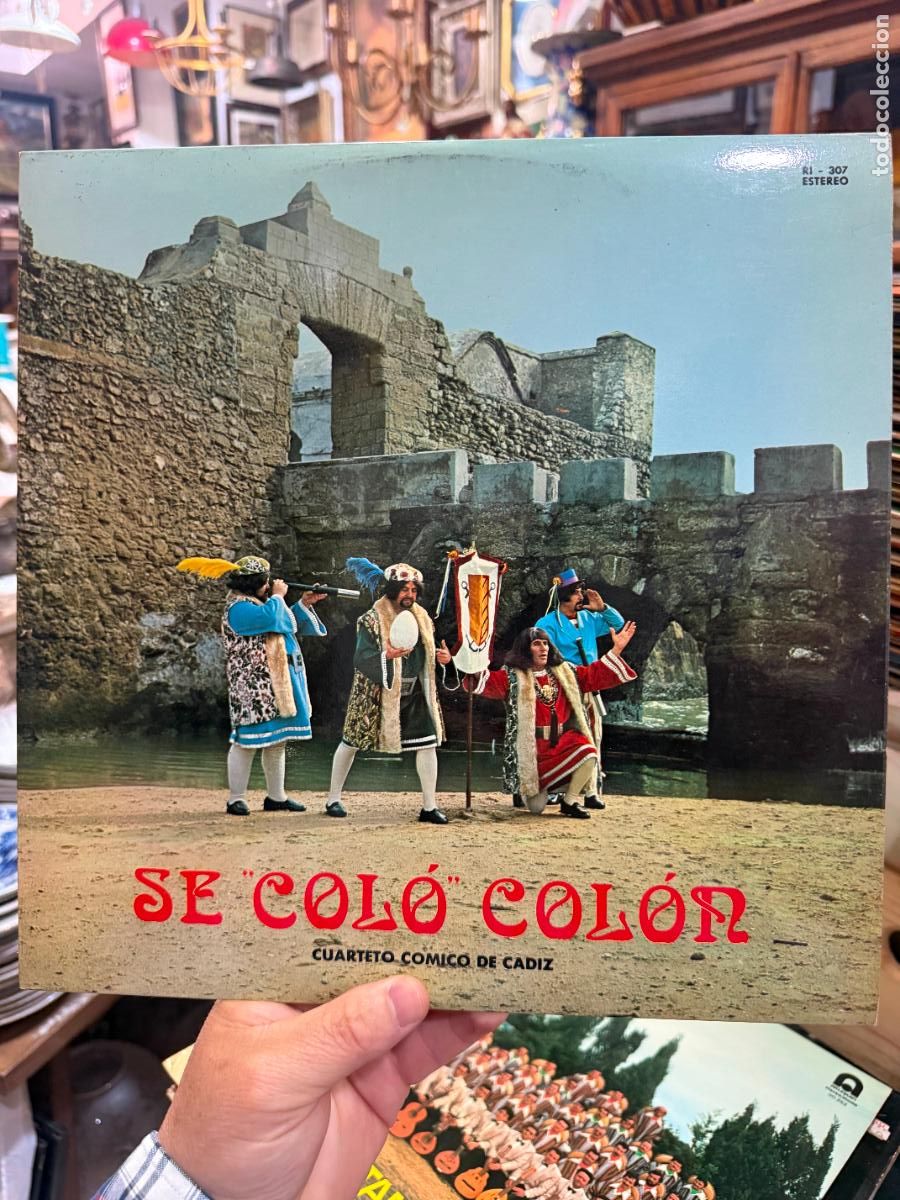 Discos de vinilo: LP SE COL&Oacute; COL&Oacute;N - CUARTETO CARNAVAL DE CADIZ