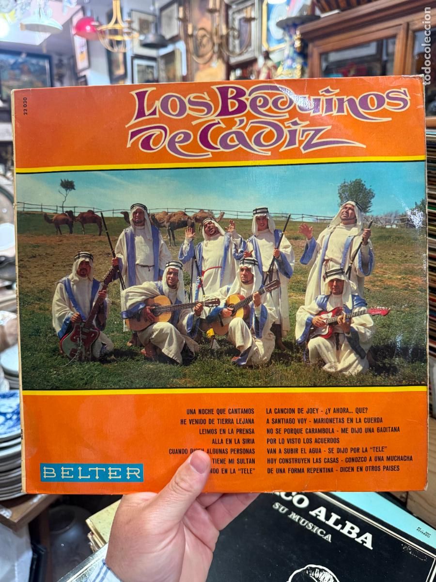 Discos de vinilo: LP LOS BEDUINOS DE CADIZ - CARNAVAL DE CADIZ