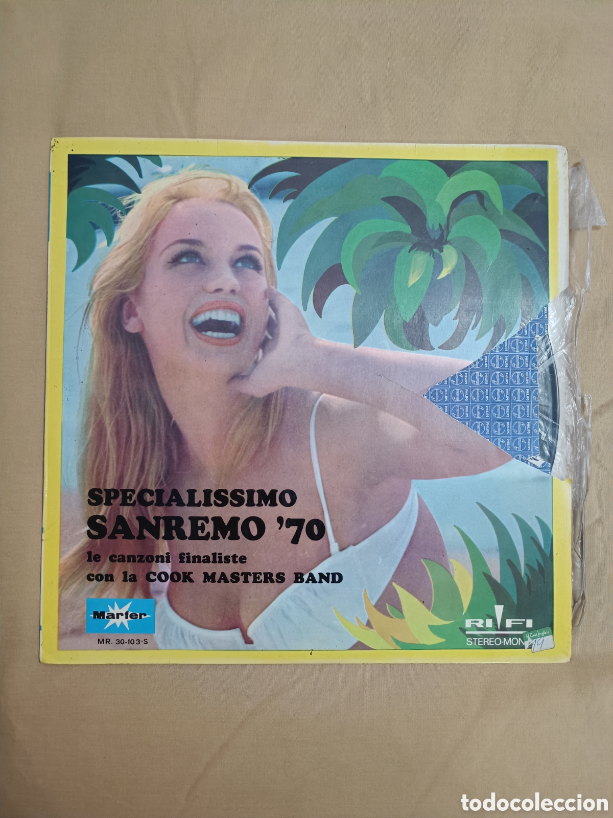 Discos de vinilo: Specialissimo San Remo 1970 - Foto 1