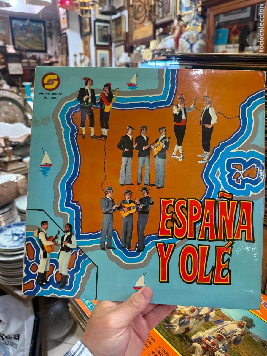 Discos de vinilo: LP ESPA&Ntilde;A Y OLE - CARNAVAL DE CADIZ